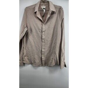 Julian & Mark Men's Medium Tall Off-White Stretch Oxford Shirt NWT